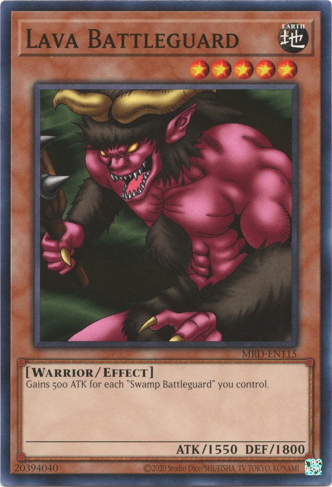 Lava Battleguard (25th Anniversary) [MRD-EN115] Common 