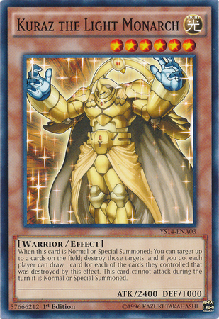 Kuraz the Light Monarch [YS14-ENA03] Common 
