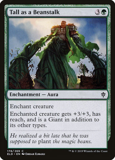 Tall as a Beanstalk [Throne of Eldraine] 