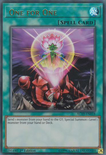 One for One [AC19-EN018] Ultra Rare 
