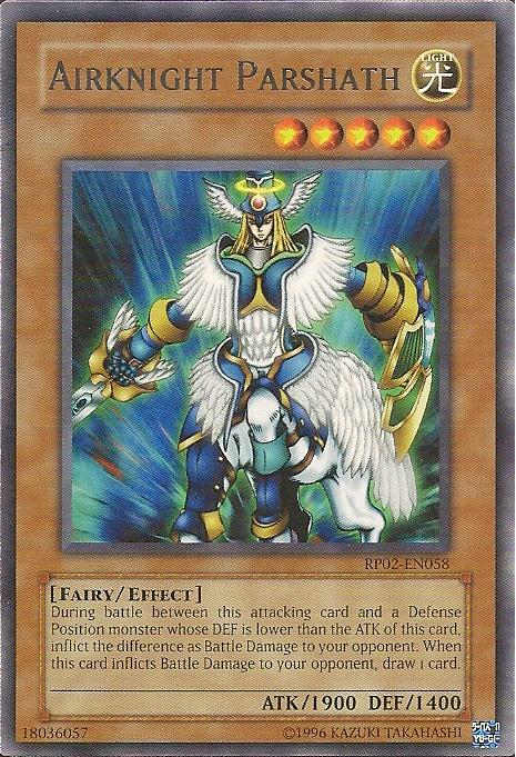 Airknight Parshath [RP02-EN058] Rare 