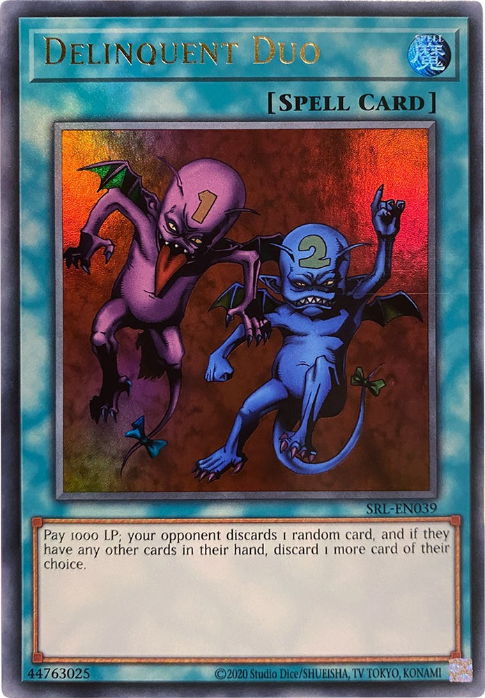 Delinquent Duo (25th Anniversary) [SRL-EN039] Ultra Rare 