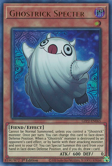 Ghostrick Specter [GFP2-EN065] Ultra Rare 