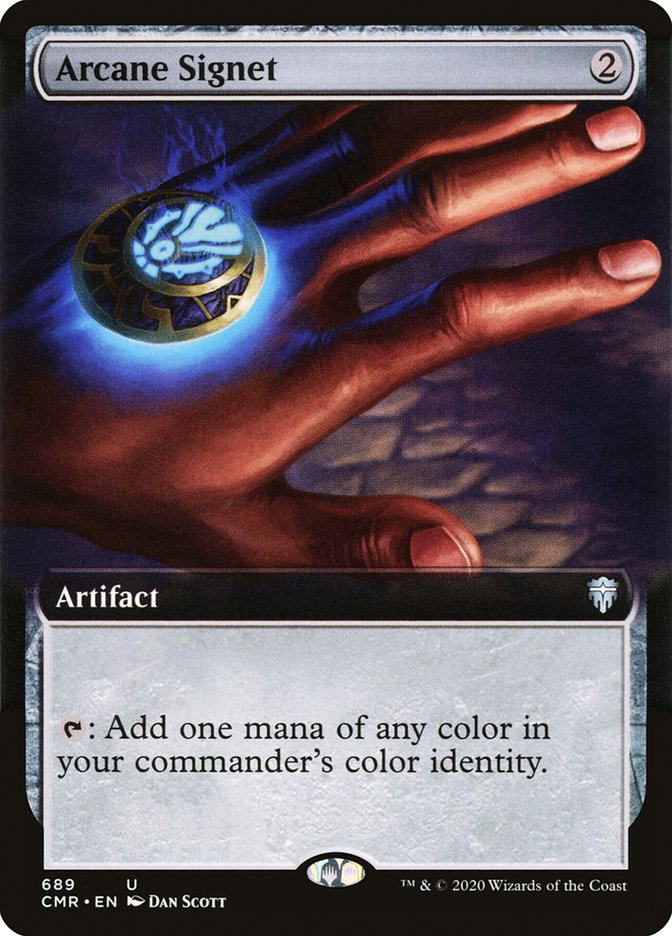 Arcane Signet (Extended Art) [Commander Legends]