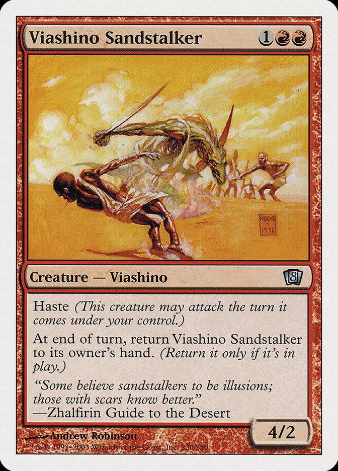 Viashino Sandstalker [Eighth Edition] 