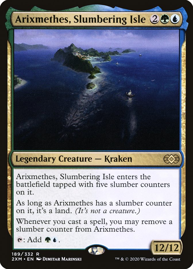 Arixmethes, Slumbering Isle [Double Masters] 