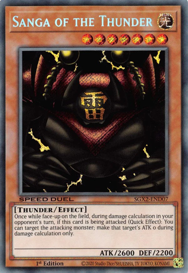 Sanga of the Thunder [SGX2-END07] Secret Rare 