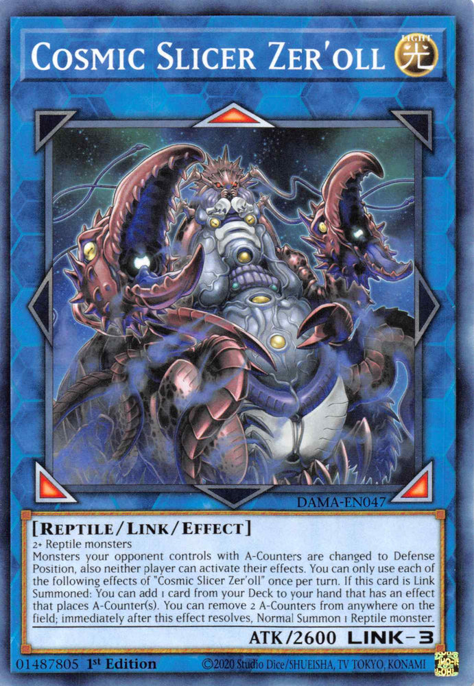 Cosmic Slicer Zer'oll [DAMA-EN047] Common 