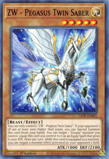 ZW - Pegasus Twin Saber [LIOV-EN001] Common 