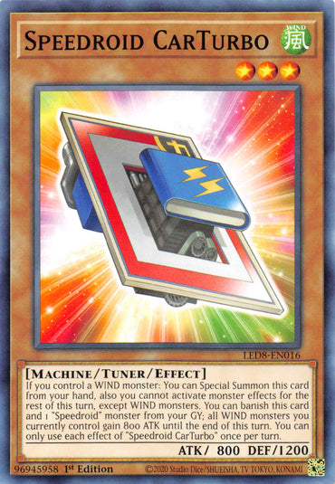 Speedroid CarTurbo [LED8-EN016] Common 