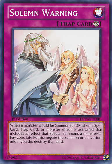 Solemn Warning [LCYW-EN301] Common 