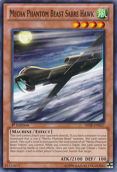 Phantom Beast Saber Hawk Mecha [SHSP-EN027] Common 
