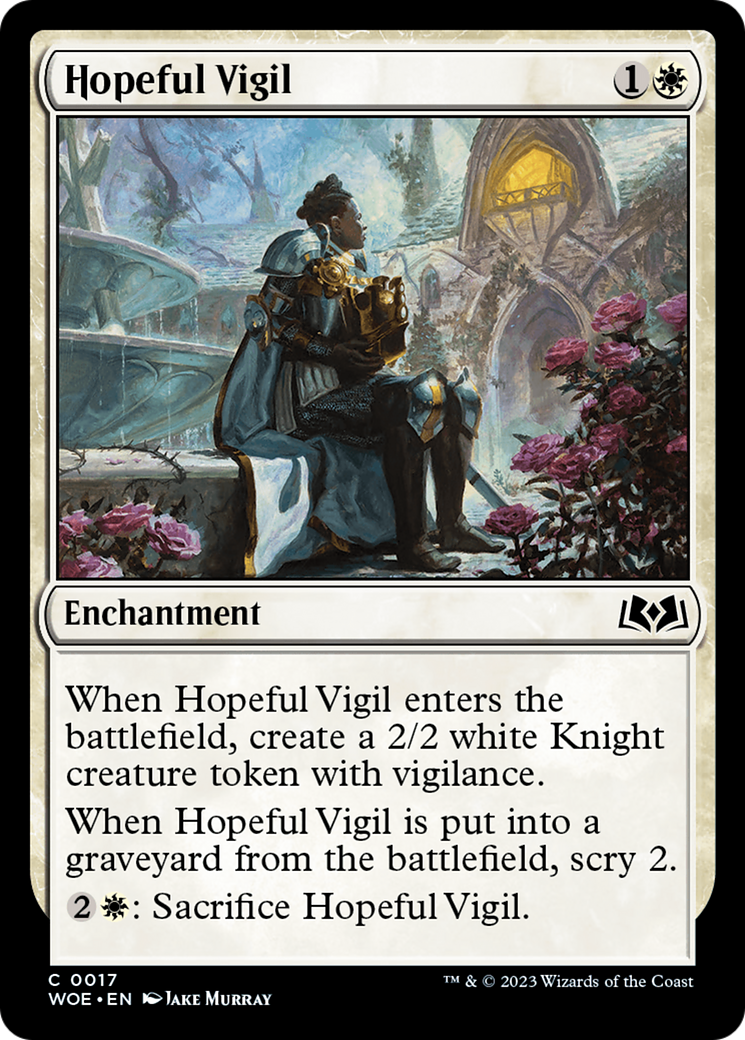 Hopeful Vigil [Wilds of Eldraine] 