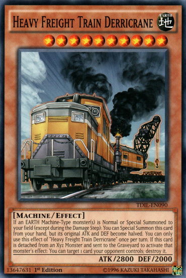 Heavy Freight Train Derricrane [TDIL-EN090] Common 