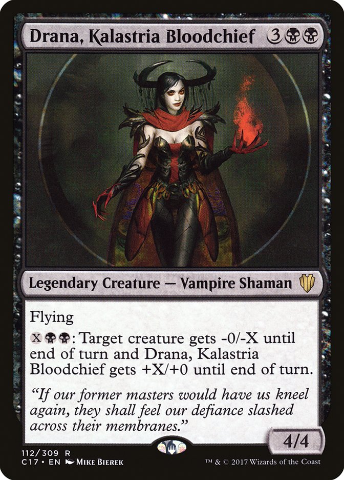 Drana, Kalastria Bloodchief [Commander 2017] 