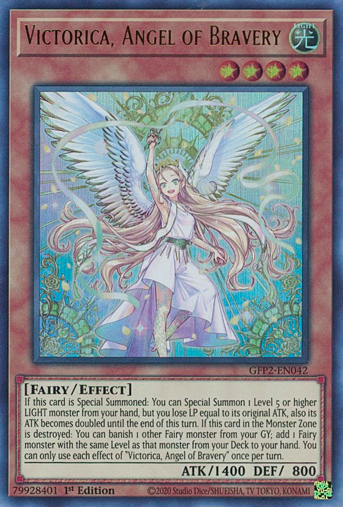 Victorica, Angel of Bravery [GFP2-EN042] Ultra Rare 