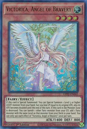 Victorica, Angel of Bravery [GFP2-EN042] Ultra Rare 