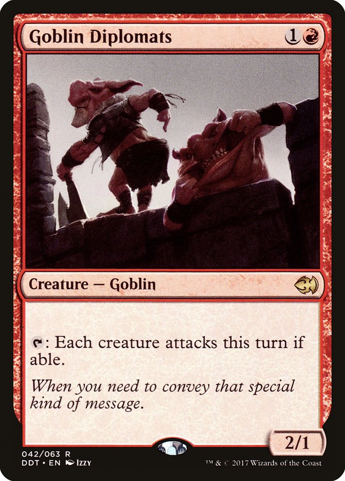 Goblin Diplomats [Duel Decks: Merfolk vs. Goblins] 