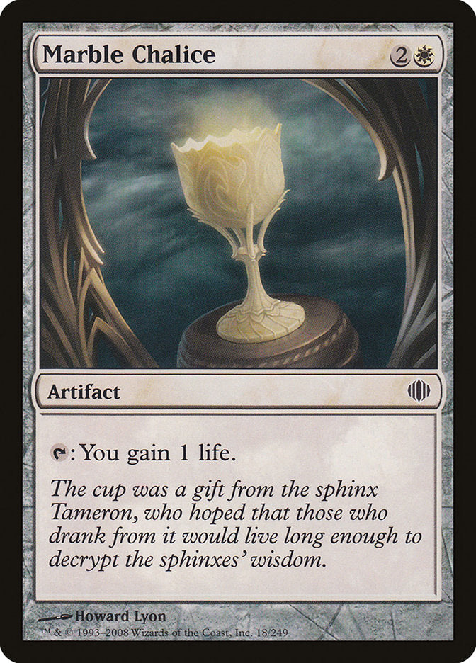 Marble Chalice [Shards of Alara] 