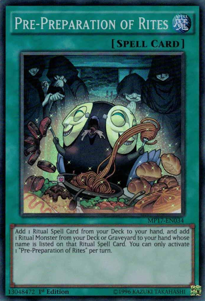 Pre-Preparation of Rites [MP17-EN034] Super Rare 