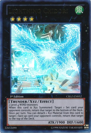 Lightning Chidori [CBLZ-EN052] Ultra Rare 