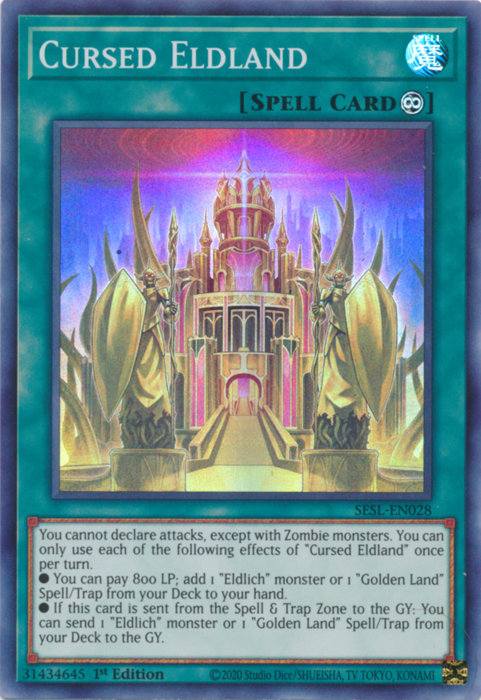 Cursed Eldland [SESL-EN028] Super Rare 