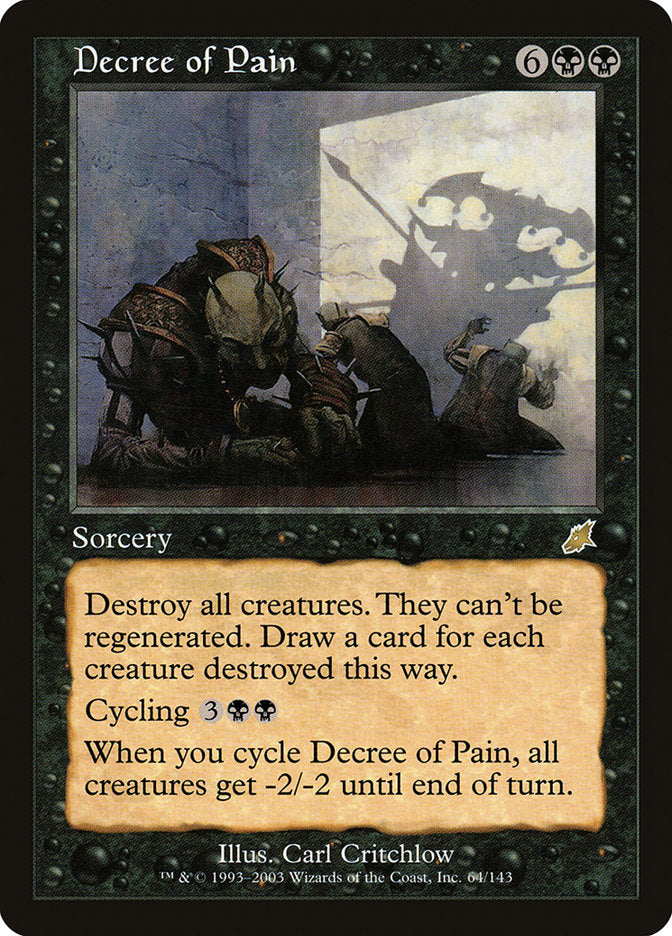 Decree of Pain [Scourge] 