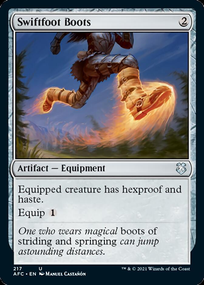 Swiftfoot Boots [Dungeons &amp; Dragons: Adventures in the Forgotten Realms Commander] 