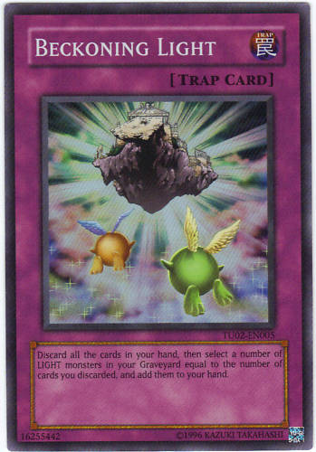 Beckoning Light [TU02-EN005] Super Rare 