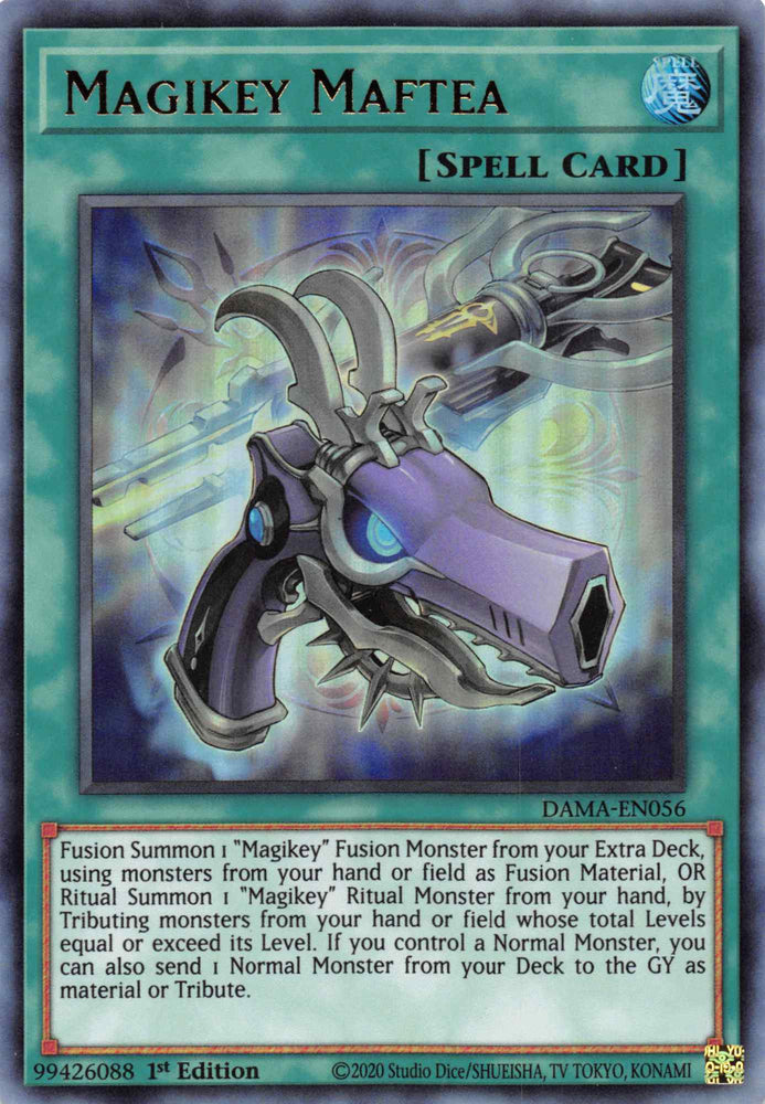 Magikey Maftea [DAMA-EN056] Ultra Rare 