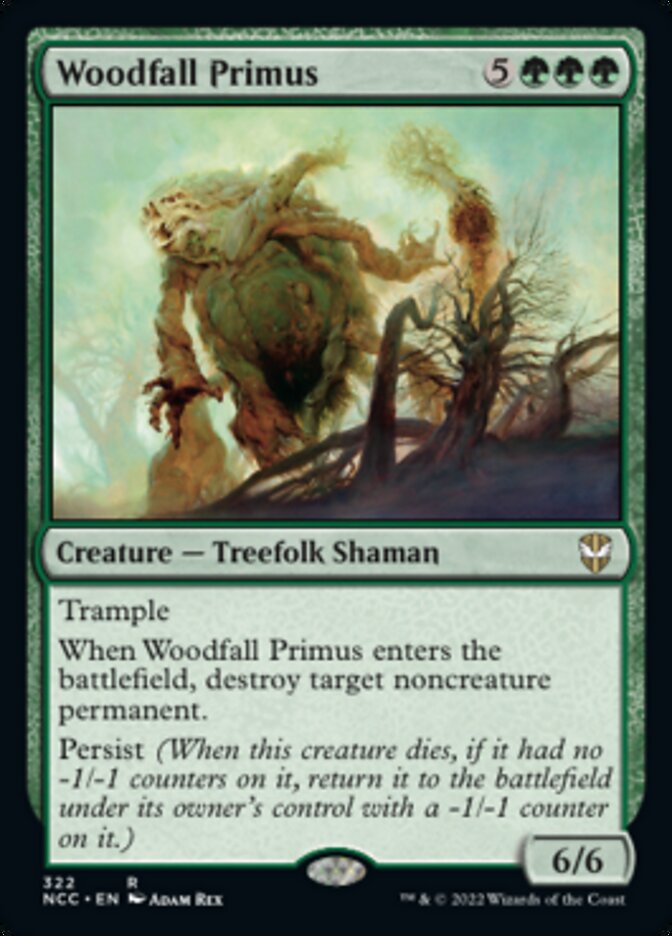 Woodfall Primus [Streets of New Capenna Commander] 