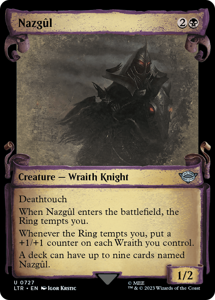 Nazgul (0727) [The Lord of the Rings: Tales of Middle-Earth Showcase Scrolls] 