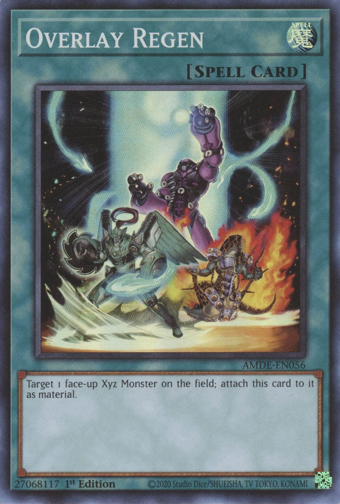 Overlay Regen [AMDE-EN056] Super Rare 