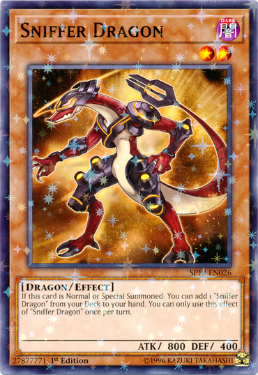 Sniffer Dragon [SP18-EN026] Starfoil Rare 