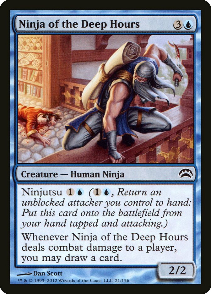 Ninja of the Deep Hours [Planechase 2012] 