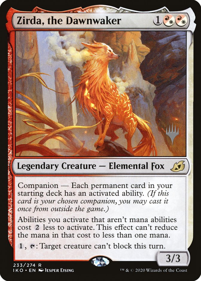 Zirda, the Dawnwaker (Promo Pack) [Ikoria: Lair of Behemoths Promos] 