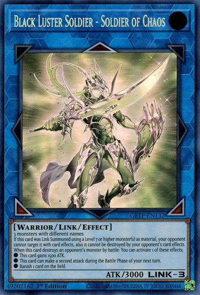 Black Luster Soldier - Soldier of Chaos [GFTP-EN132] Ghost Rare 