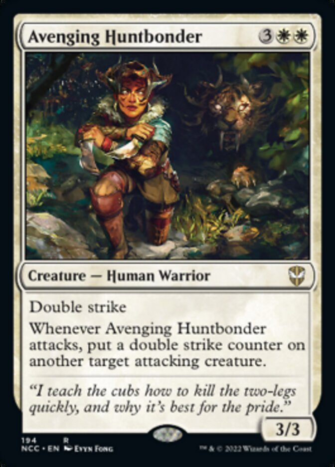 Avenging Huntbonder [Streets of New Capenna Commander] 