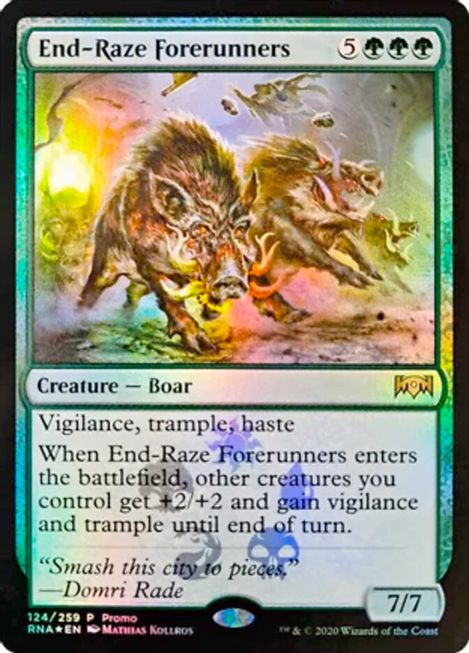 End-Raze Forerunners [Ravnica Allegiance Promos] 