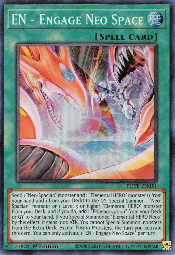 EN - Engage Neo Space [POTE-EN051] Super Rare 