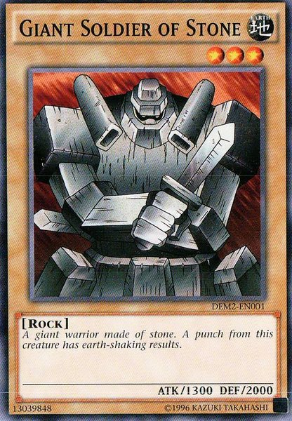 Giant Soldier of Stone [DEM2-EN001] Common 