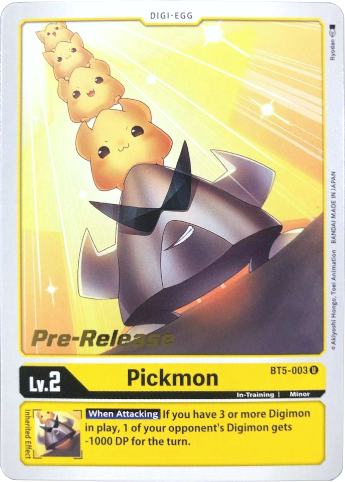 Pickmon [BT5-003] [Battle of Omni Pre-Release Promos]
