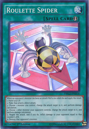 Roulette Spider [DRL2-EN014] Super Rare 