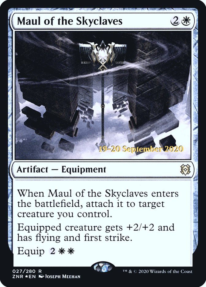 Maul of the Skyclaves [Zendikar Rising Prerelease Promos] 