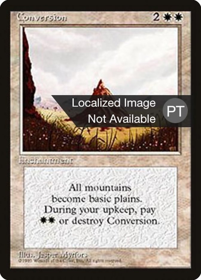 Conversion [Fourth Edition (Foreign Black Border)] 