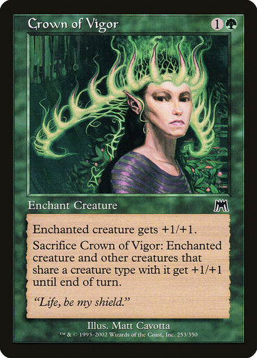 Crown of Vigor [Onslaught]