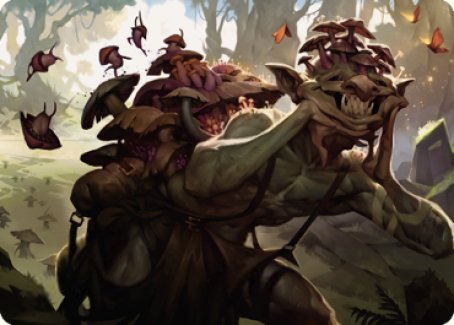 Sprouting Goblin Art Card [Dominaria United Art Series] 