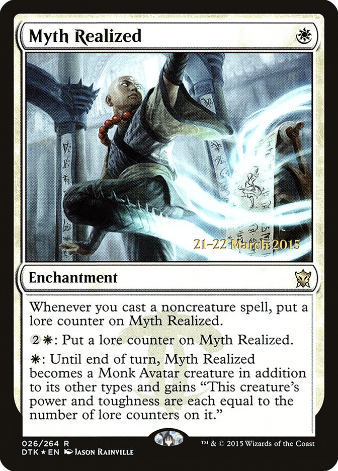 Myth Realized [Dragons of Tarkir Prerelease Promos] 