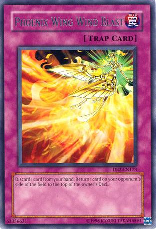Phoenix Wing Wind Blast [DR3-EN173] Rare 
