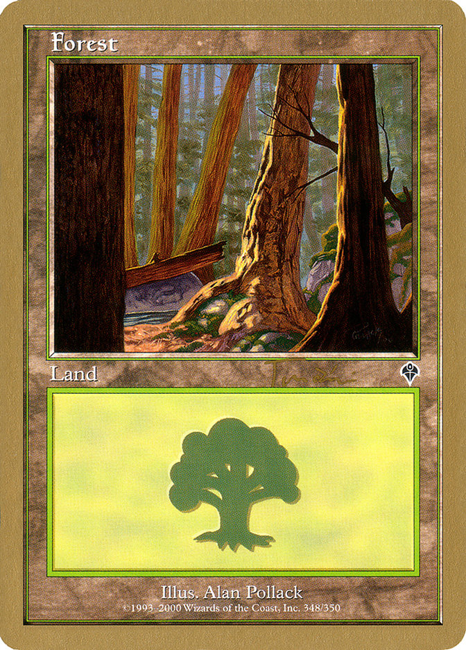 Forest (jt348a) (Jan Tomcani) [World Championship Decks 2001] 